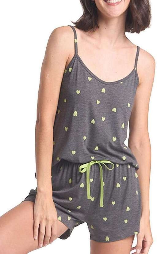 Imagem principal Pijama Feminino Curto Espaço Pijama 4010286 Chumbo Espaço Pijama