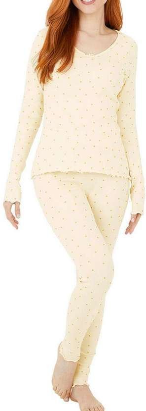 Imagem principal Pijama Feminino Longo Malwee 1000128770 Dq92a-Bege Malwee