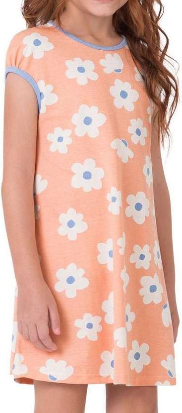 Imagem principal Camisola Infantil Menina Curta Malwee 1000130622 Ds71a-Laranja Malwee