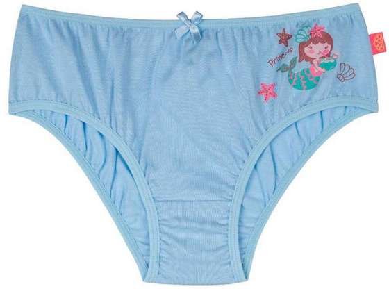 Imagem principal Calcinha Infantil Sanny 213322 3j-Azul-Glacê Sanny