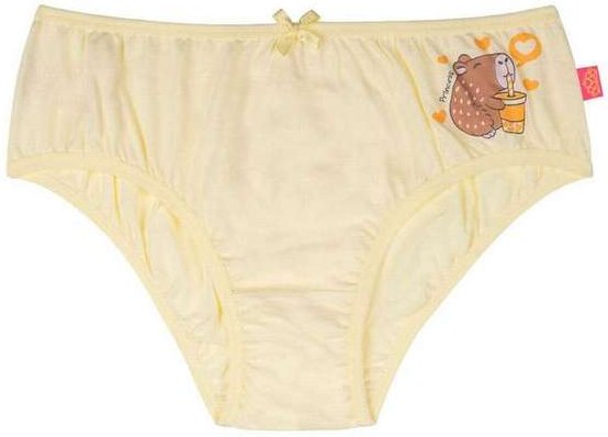 Calcinha Infantil Sanny 213357 7a-Amarelo-Bebe