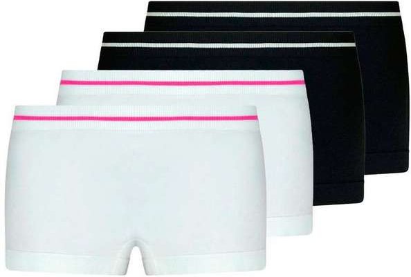 Imagem principal Kit com 4 Calcinhas Infantil Lobinha 18720-001 Branco-Preto Lupo Lupo