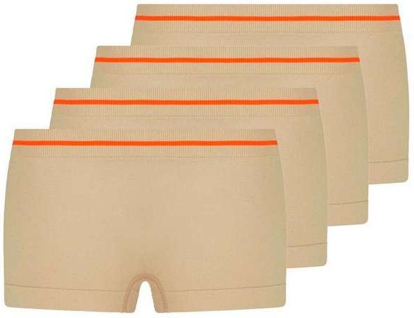 Imagem principal Kit com 4 Calcinhas Infantil Lobinha 18720-001 Natural-Peach Lupo Lupo