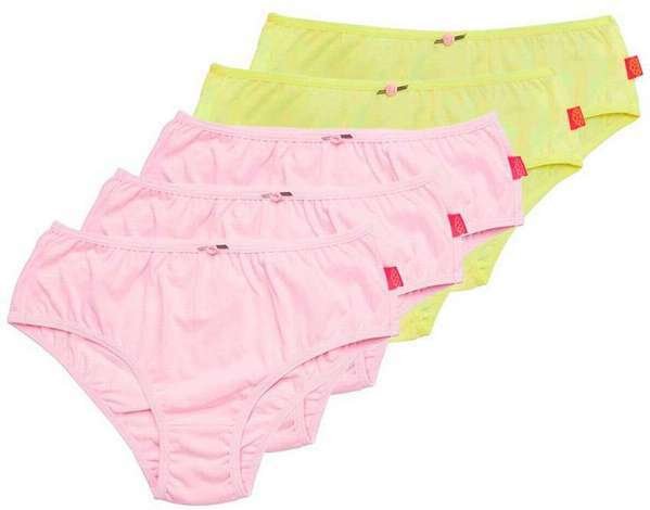 Imagem principal Kit com 5 Calcinhas Infantil Sanny 212830 Rosa-Bella-Amarelo-Vanilla Sanny