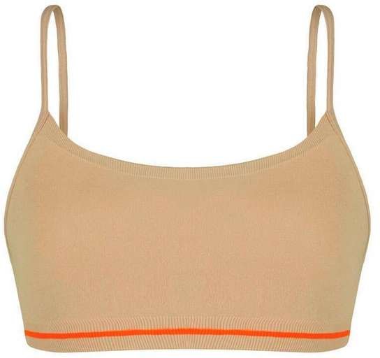 Top Infantil sem Aro e sem Bojo Lobinha 18700-001 6140-Natural-Peach