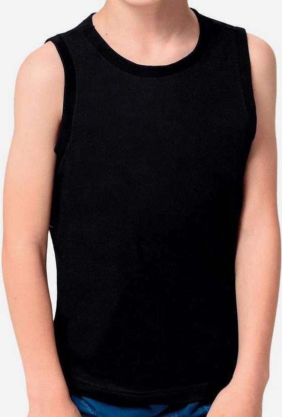 Imagem principal Camiseta Regata Infantil Menino Malwee 1000086766 00004-Preto Malwee