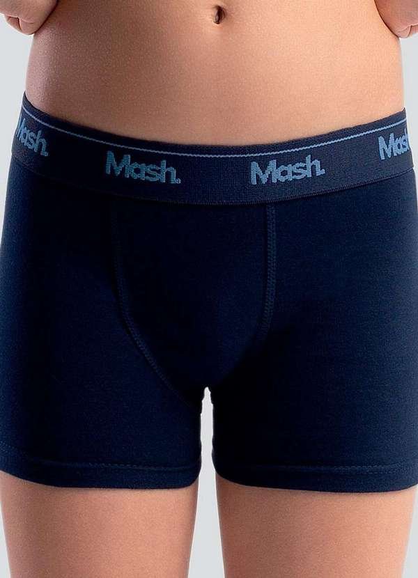 Imagem principal Cueca Infantil Boxer Mash 190.03 Az08-Marinho MASH
