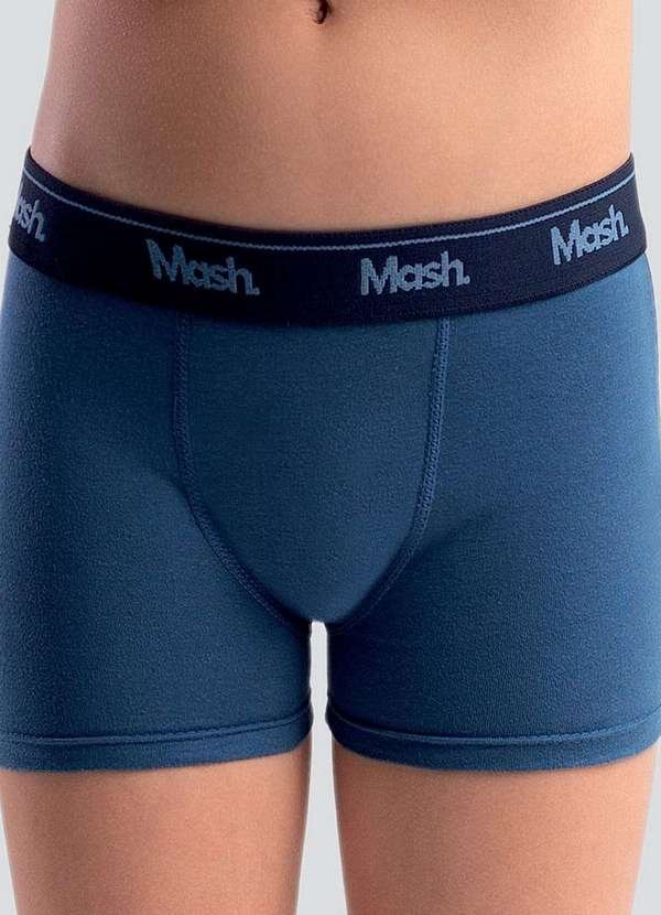 Imagem principal Cueca Infantil Boxer Mash 190.03 Az20-Azul MASH