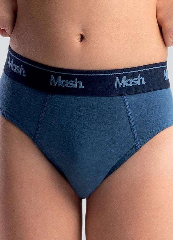Imagem principal Cueca Infantil Slip Mash 193.01 Az20-Azul-Jeans MASH