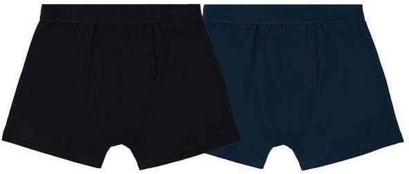 Imagem principal Kit com 2 Cuecas Infantil Boxer Malwee 1000117926 D005f-Preto-Marinho Malwee