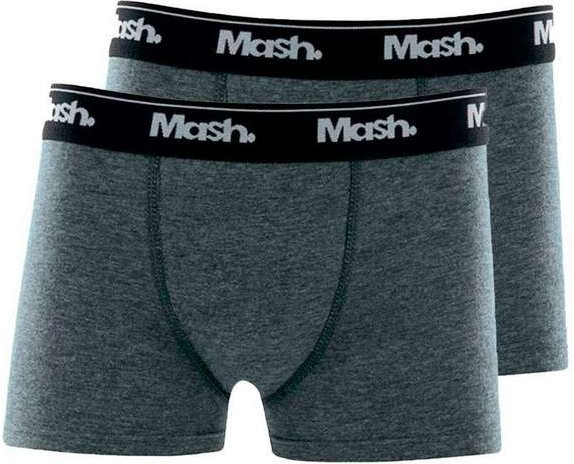 Imagem principal Kit com 2 Cuecas Infantil Boxer Mash 190.03 Cinza MASH