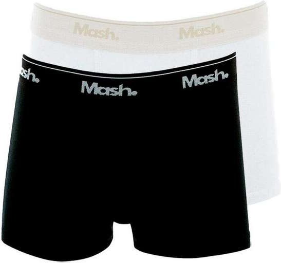 Imagem principal Kit com 2 Cuecas Infantil Boxer Mash 190.03 Preto-Marinho MASH