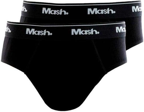 Kit com 2 Cuecas Infantil Slip Mash 193.01 Preto