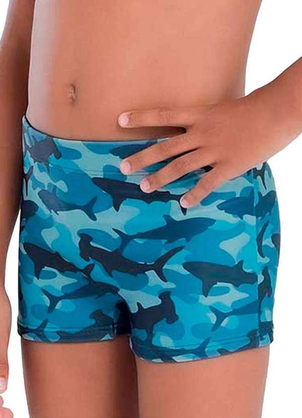 Imagem principal Sunga Praia Infantil Mash 310.88 Az08-Azul-Marinho MASH