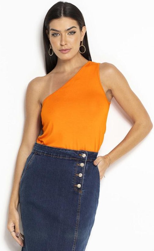 Imagem principal Blusa um Ombro Só Laranja bonprix bonprix