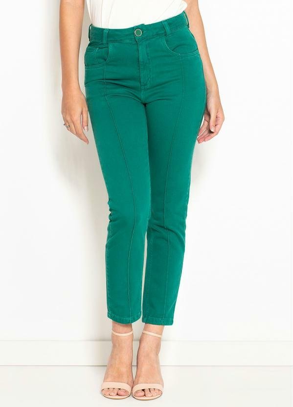 Imagem principal Calça de Sarja Vinco Color Verde Maria Filó Maria Filó