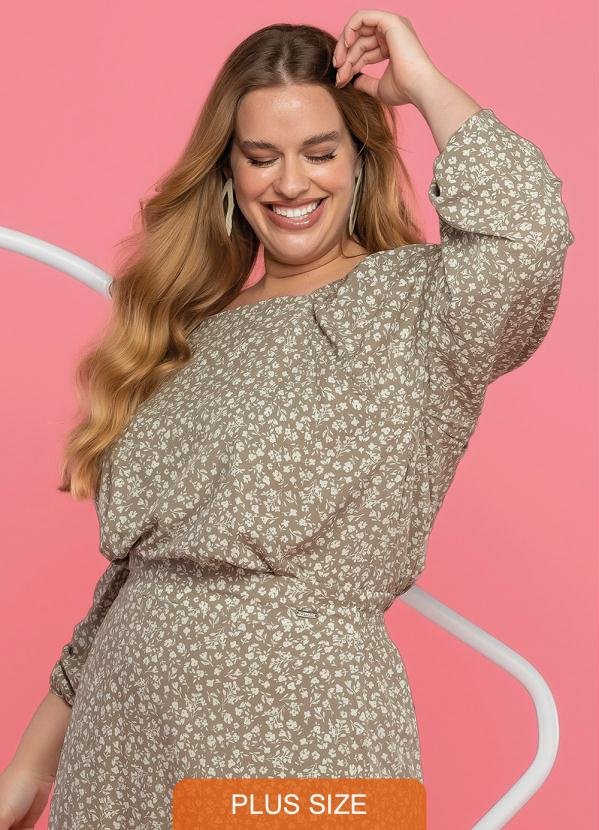 Blusa Feminina Adulto Marrom