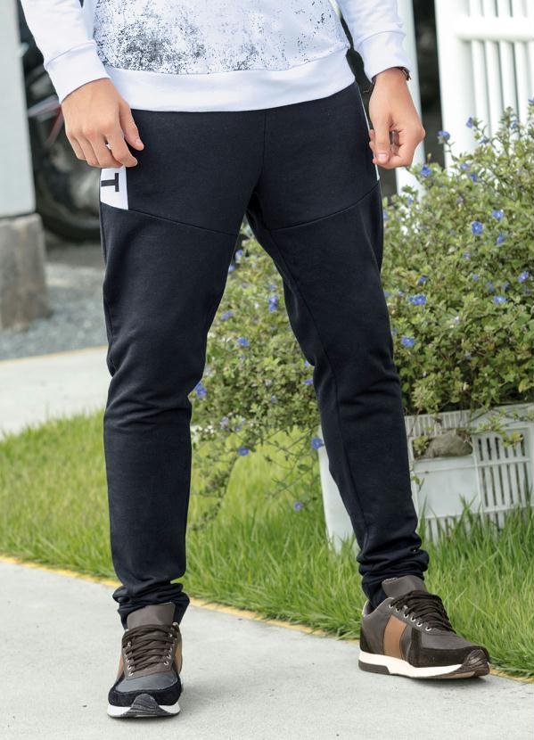 Imagem principal Calça com Estampa Alright Preta Moda Pop Moda Pop