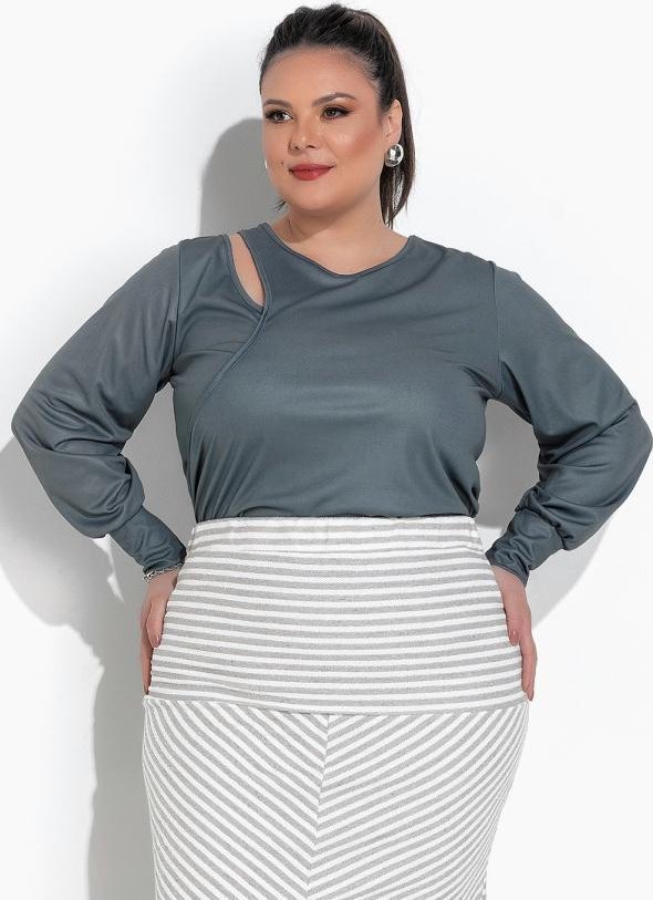 Imagem principal Blusa Verde em Malha Marguerite Marguerite