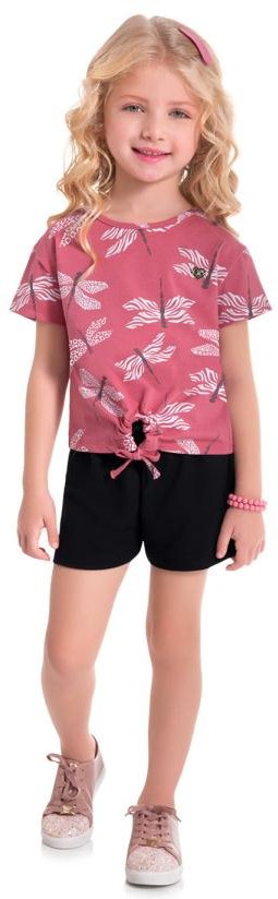 Imagem principal Conjunto Infantil Feminino Vermelho Milon Milon