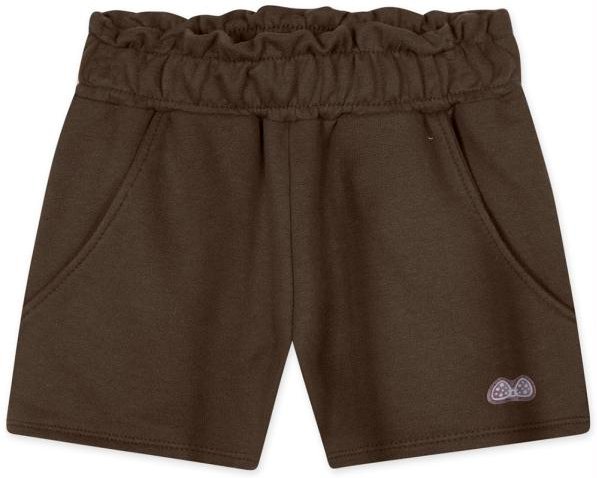 Imagem principal Short com Aroma Moletom Infantil MeninaMarrom Lilica Ripilica Lilica Ripilica