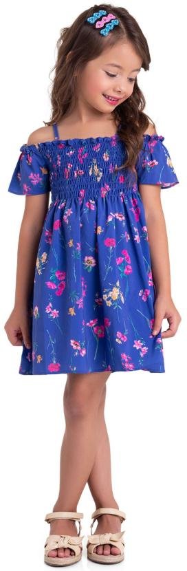Imagem principal Vestido Infantil Azul