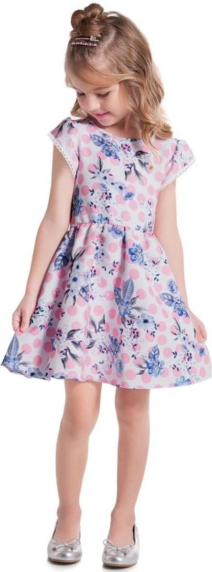 Imagem principal Vestido Infantil Branco Milon Milon