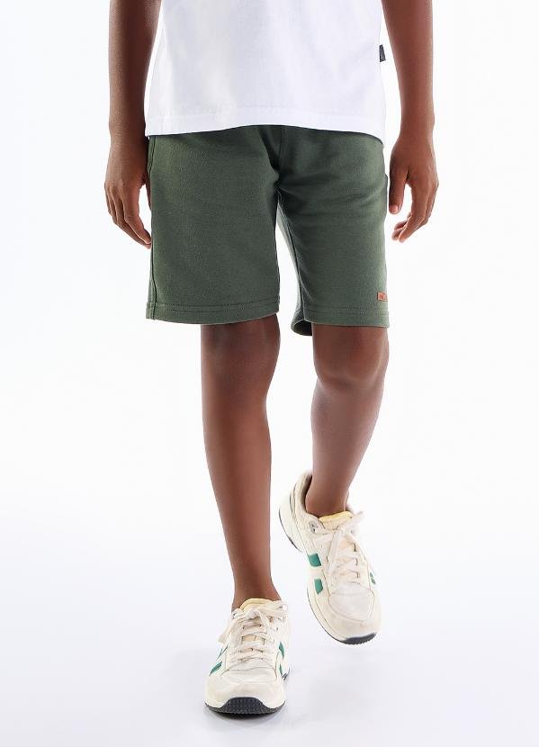 Imagem principal Bermuda Moletom Verde Pulla Bulla Pulla Bulla