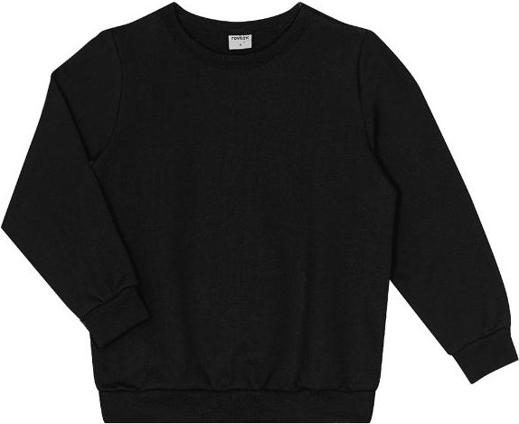 Imagem principal Blusão Infantil Masculino Básico Preto Rovi Kids Rovi Kids