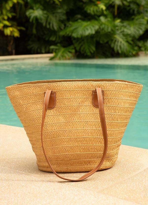 Imagem principal Bolsa de Palha Sintética Noruega Natural Principessa Principessa