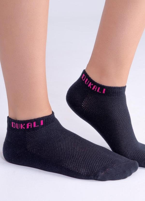 Imagem principal Meia Sapatilha Feminina Preto Dukali Dukali