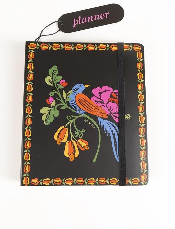 Planner Voo Descoladinha Preto