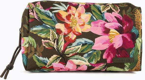 Imagem principal Necessaire Ora Bolas Painted Flowers Verde FARM FARM