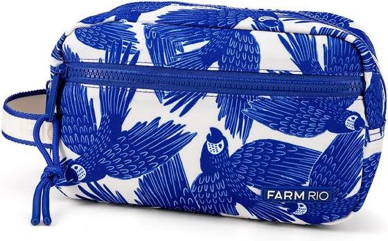 Imagem principal Necessaire Amô Voo das Araras Azul FARM ETC FARM ETC