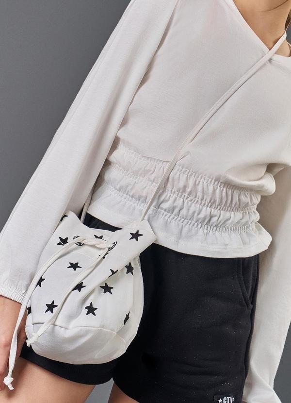 Bolsa Estrelada Bege