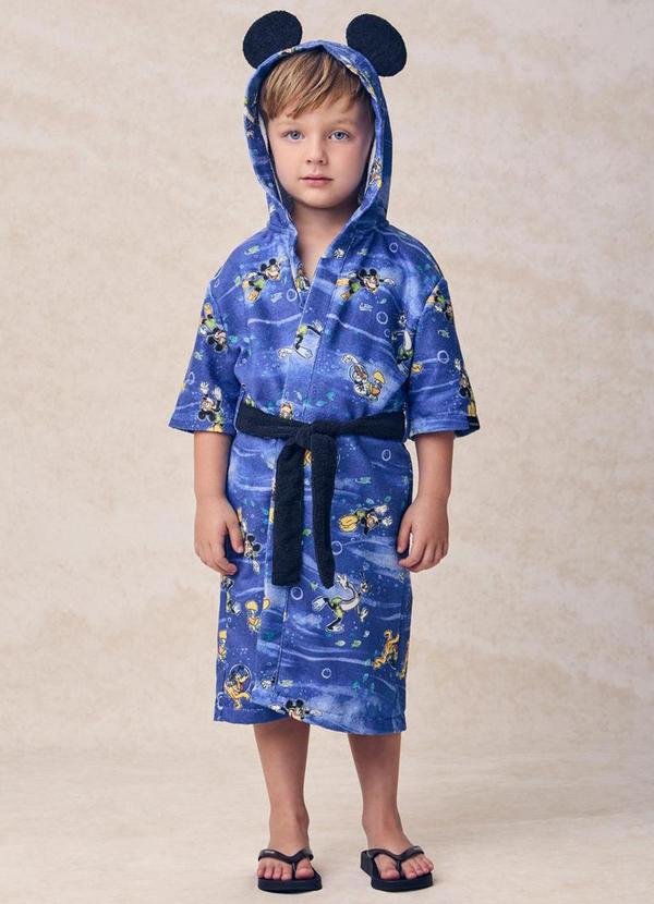 Imagem principal Roupão Infantil do Mickey Mouse Disney Azul Youccie Youccie