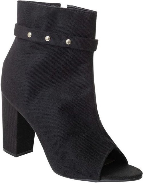 Imagem principal Ankle Boot Preta em Camurça Sintética Perfecta Perfecta