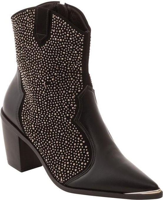 Bota Vizzano Preto em Sintético