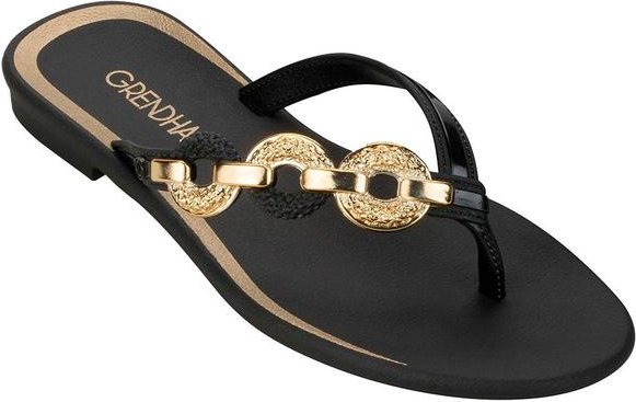 Chinelo Grendha Essencial Preta
