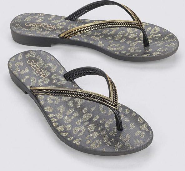 Chinelo Grendha Mais Açai Energia Preto