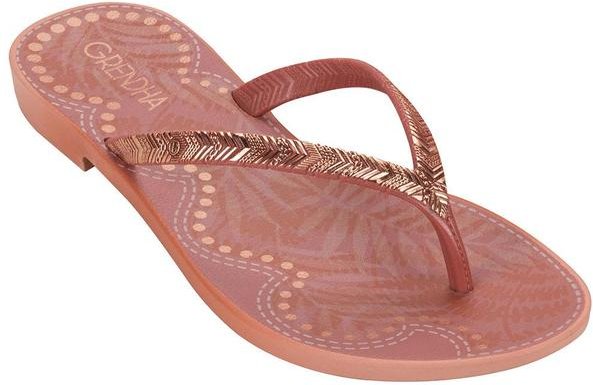 Rasteirnha Grendha Amor em Flor Nude