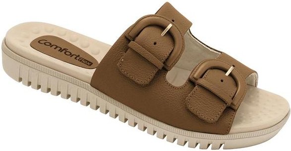 Tamanco Comfotflex Marrom