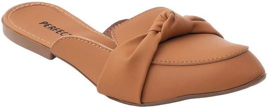 Imagem principal Mule Caramelo em Sintético Perfecta Perfecta