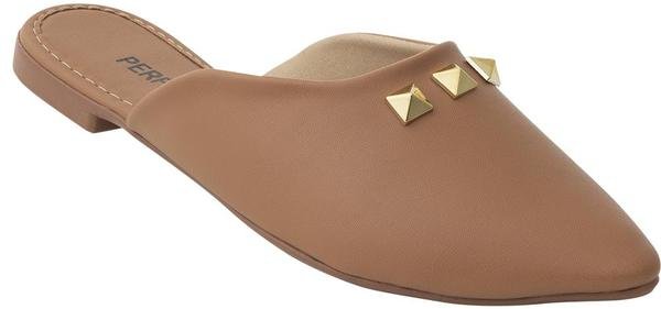 Imagem principal Mule Caramelo em Sintético Perfecta Perfecta