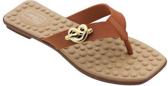 Imagem principal Rasteira Caramelo com Palmilha Confort Perfecta Perfecta