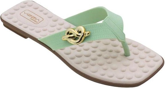 Imagem principal Rasteira com Palmilha Confort Verde Perfecta Perfecta