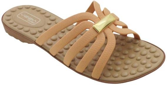 Rasteira Damasco com Palmilha Confort