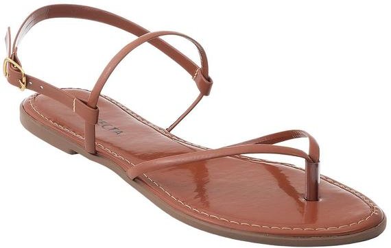 Rasteirinha Caramelo em Sintético Verniz