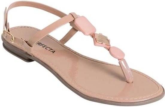 Imagem principal Rasteirinha Nude em Sintético Perfecta Perfecta