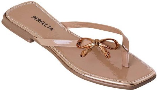 Imagem principal Rasteirinha Nude em Verniz Perfecta Perfecta